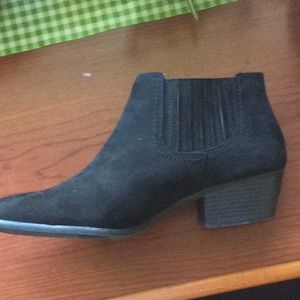 Black ankle boots